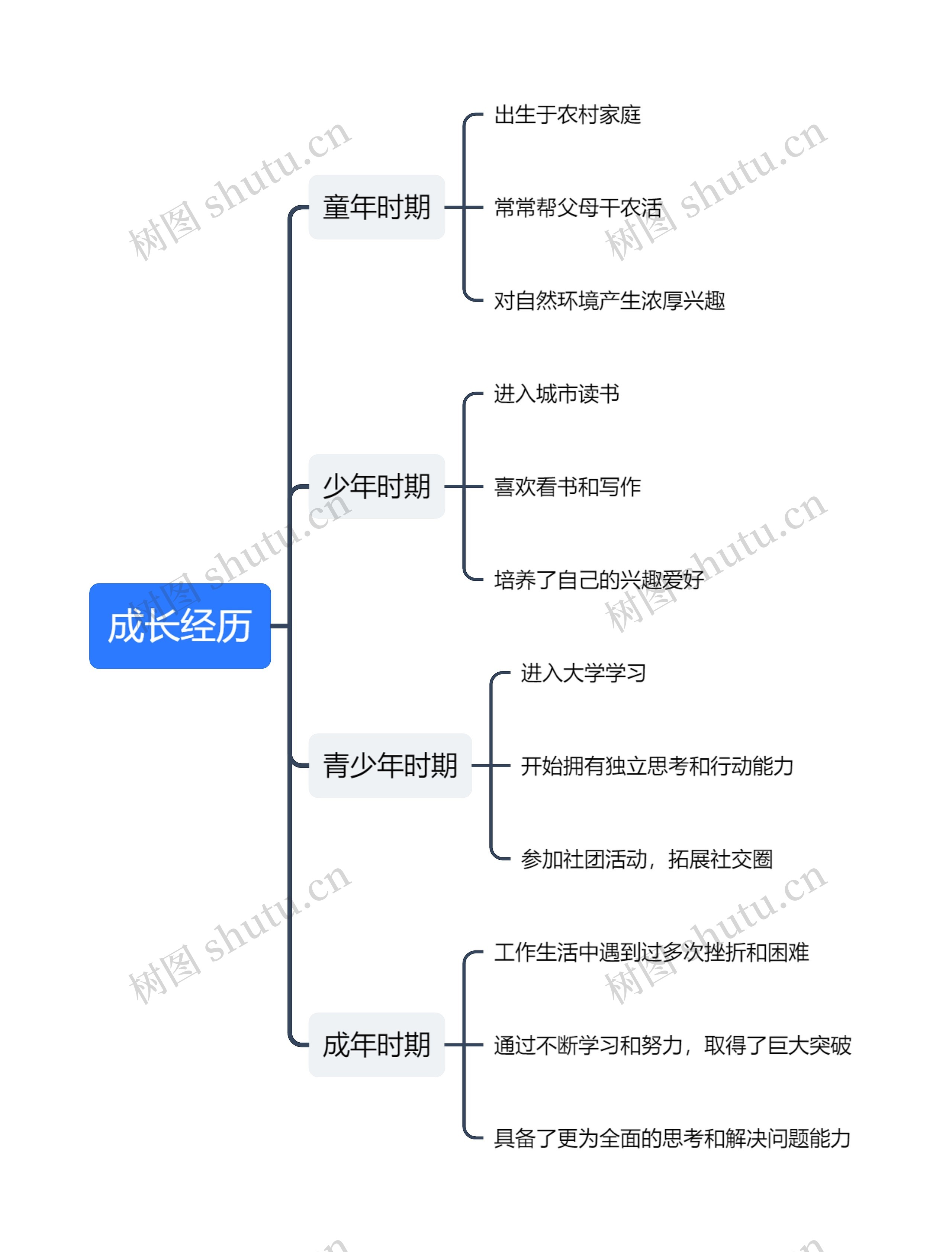 成长经历