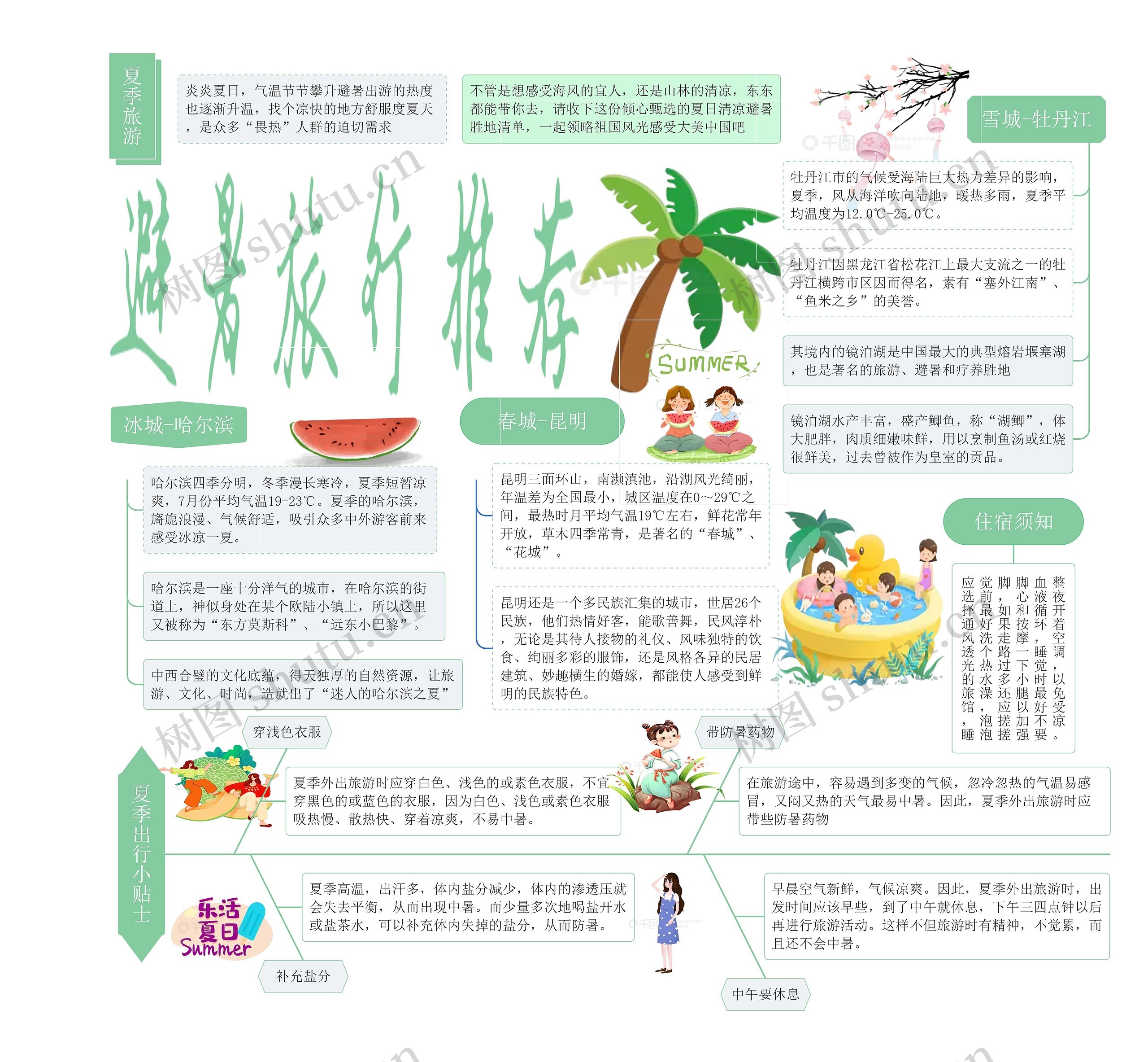 夏季避暑游玩攻略