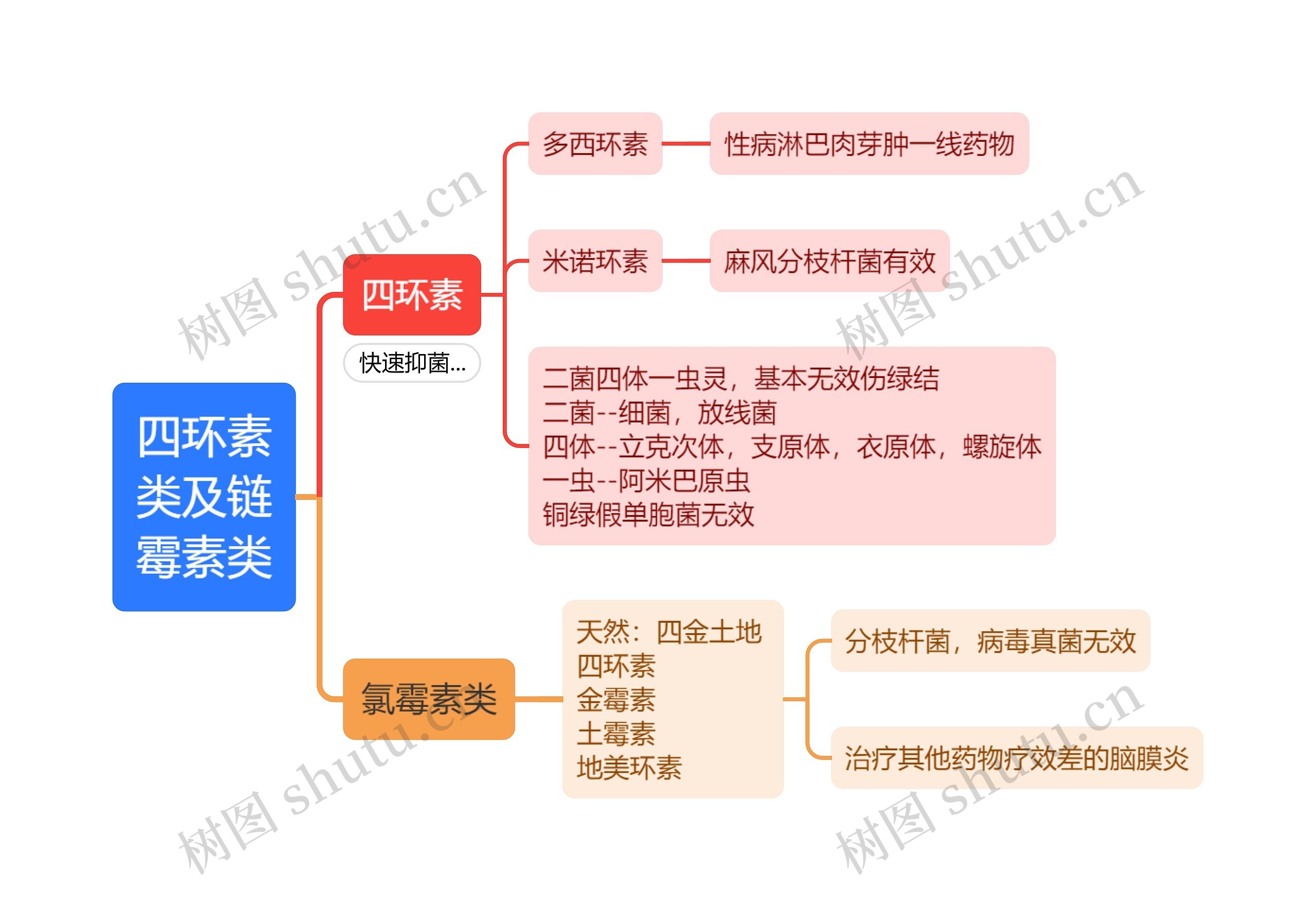 四环素类及链霉素类