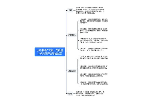 小红书推广文案：与机器人偶共同开启智能生活