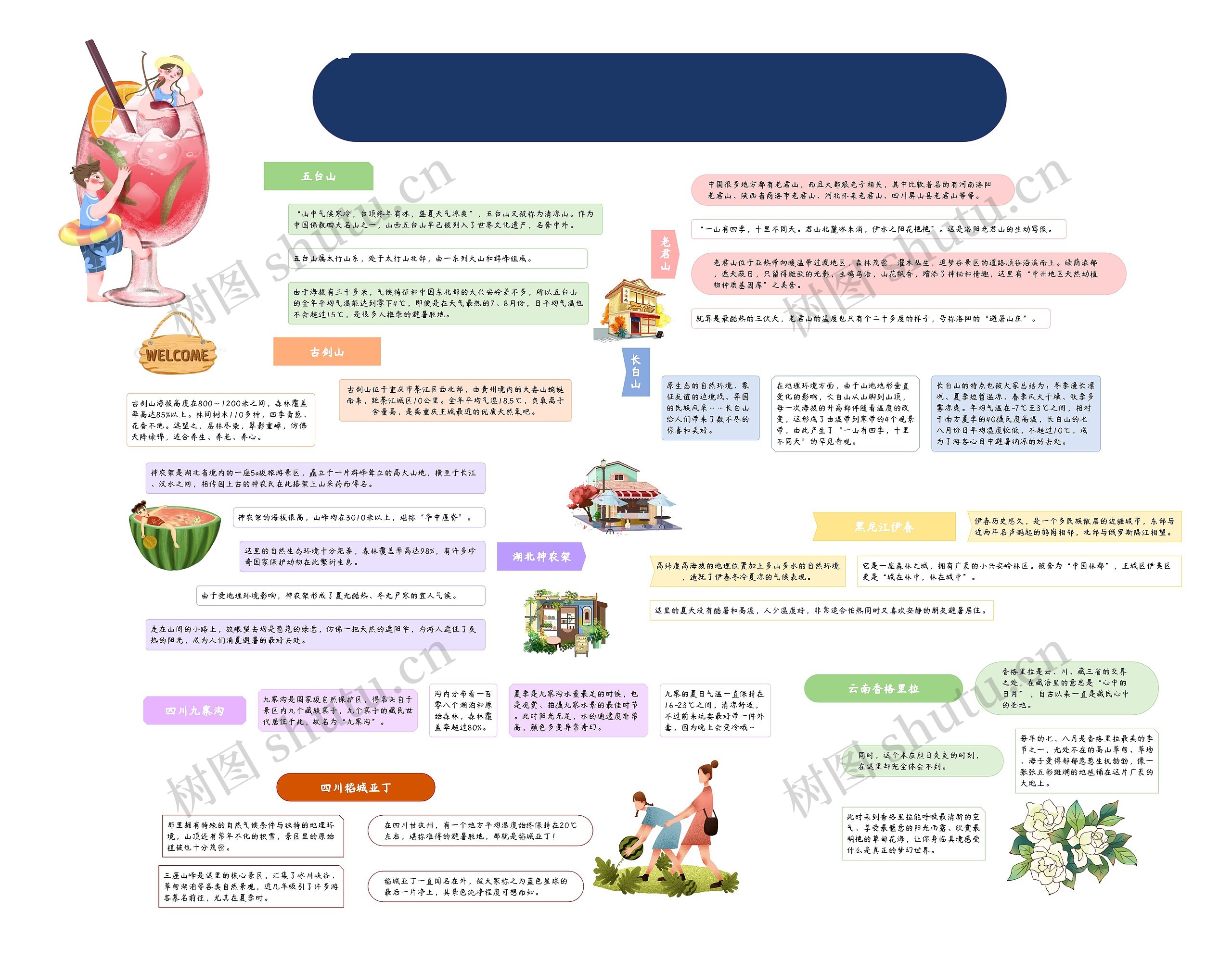 夏季避暑游玩攻略之新兴避暑胜地