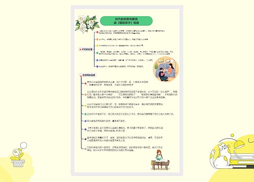 时代的悲剧与眼泪
读《骆驼祥子》有感
思维导图