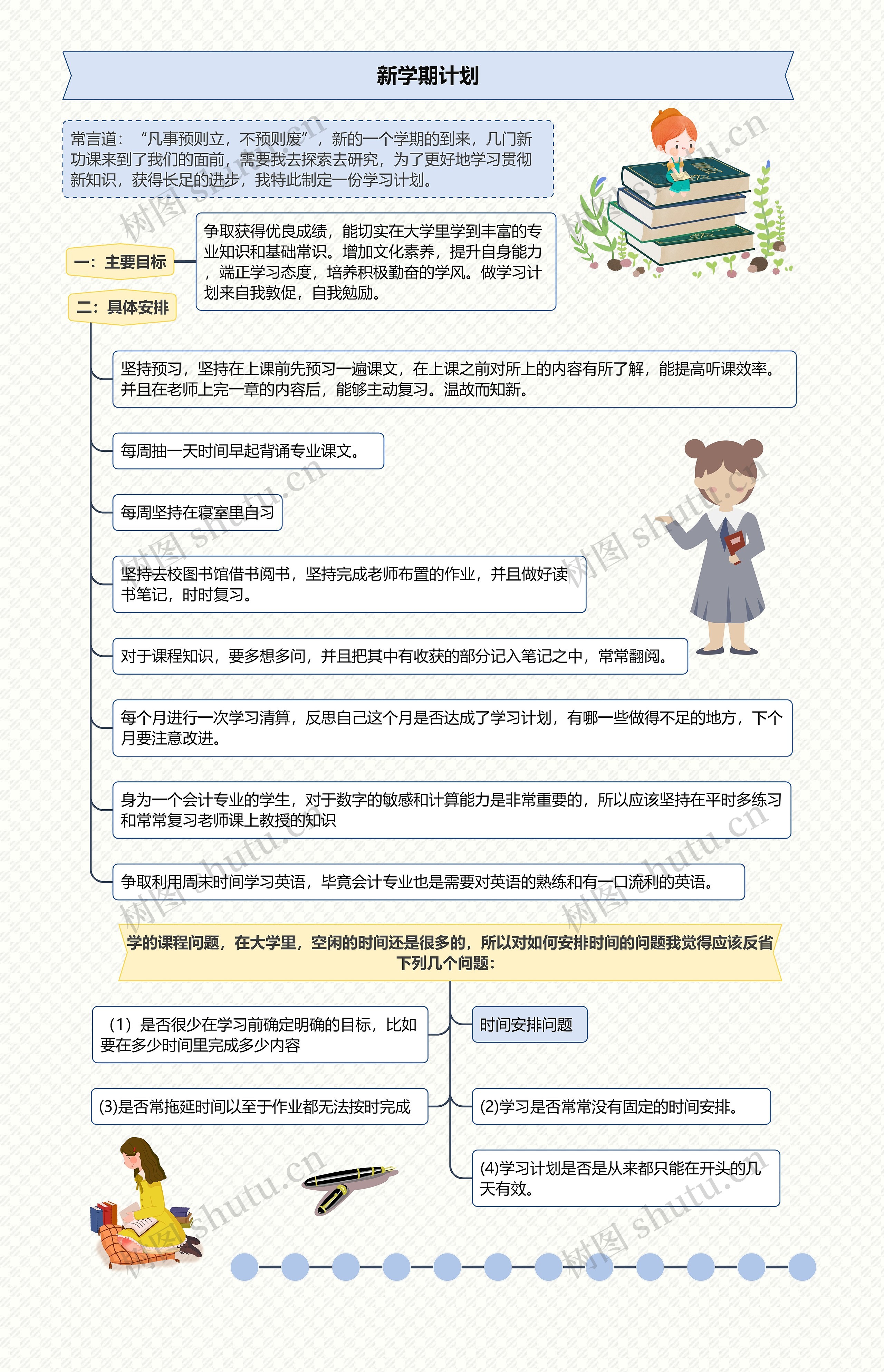 新学期计划