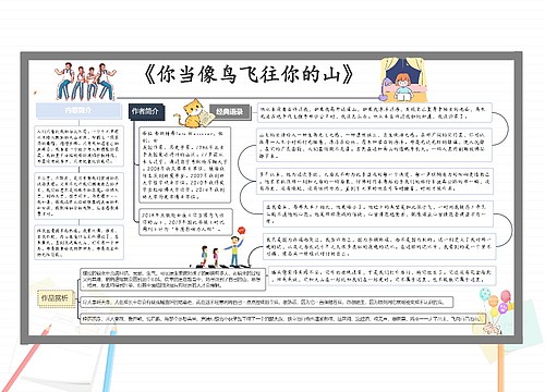 《你当像鸟飞往你的山》