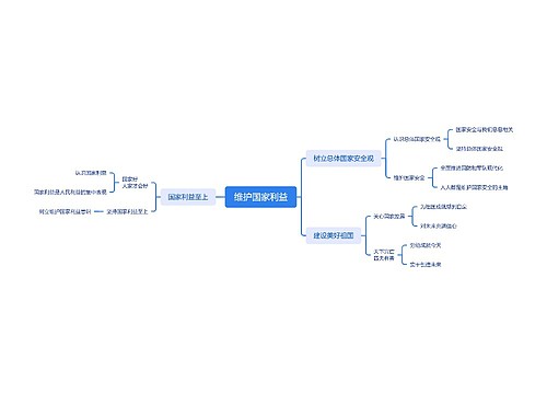 维护国家利益