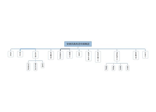 安徽凤凰有道传媒集团思维导图
