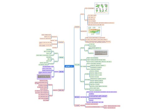 ﻿世界地理（上）思维脑图