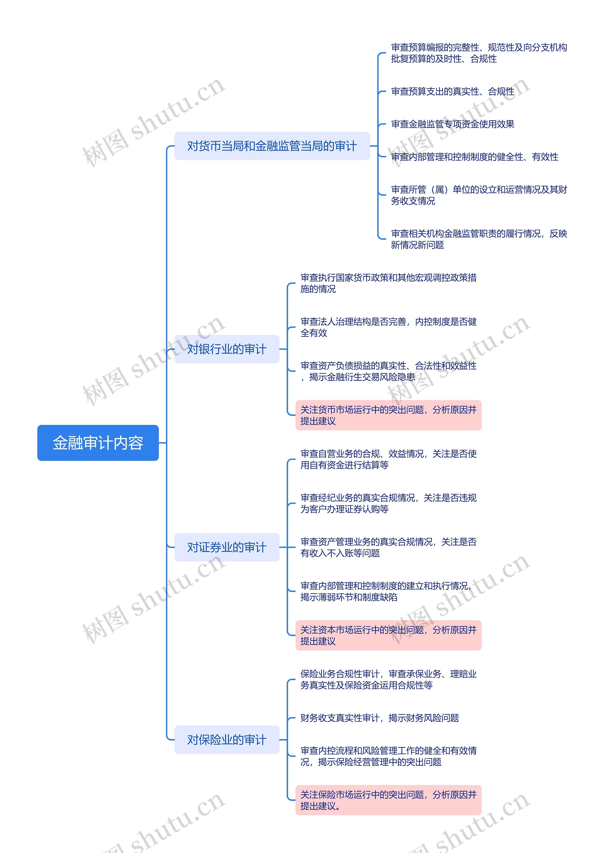 金融审计内容