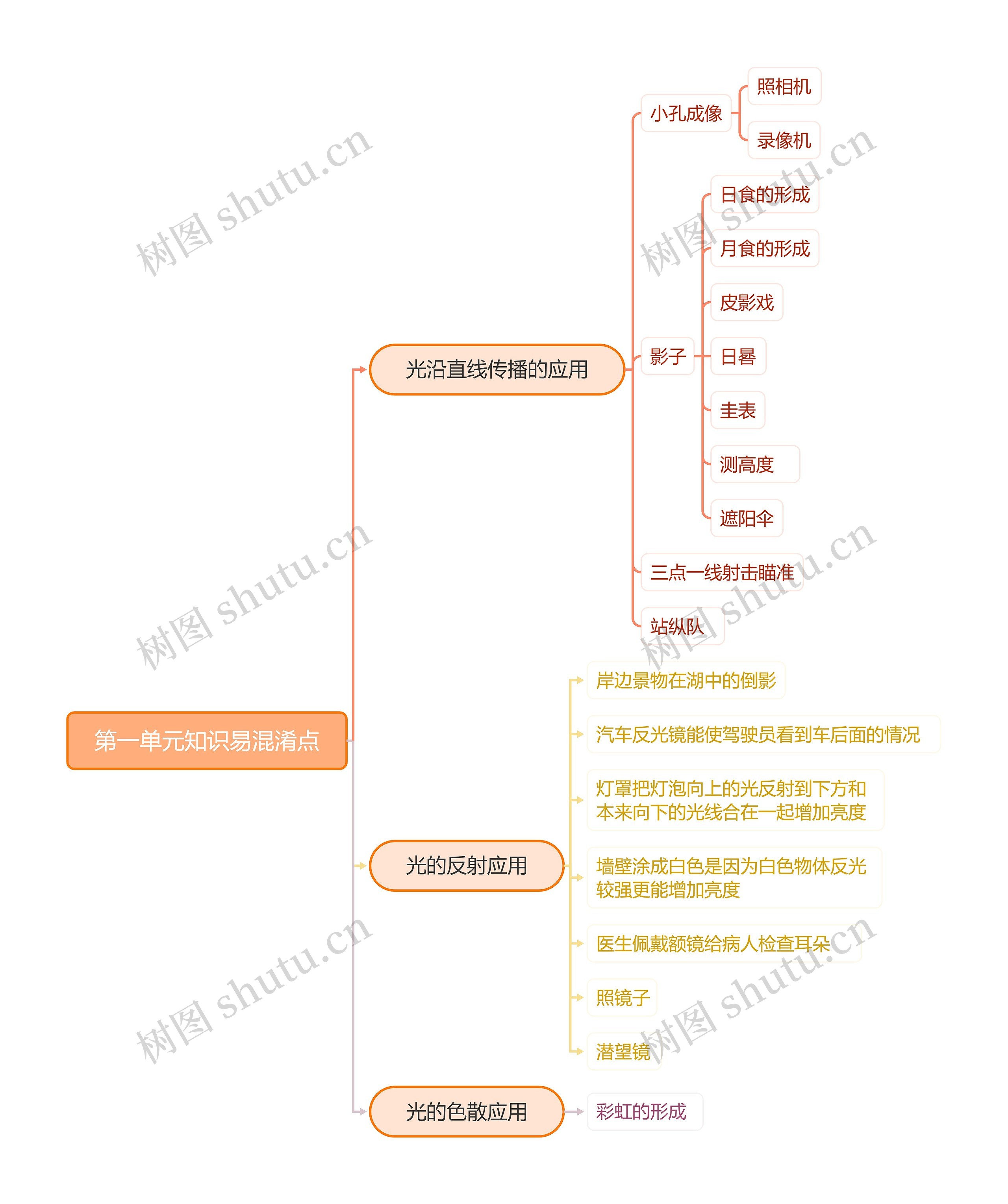 第一单元知识易混淆点