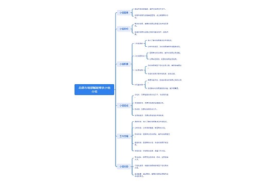 总部市场部赋能帮扶小组介绍思维导图