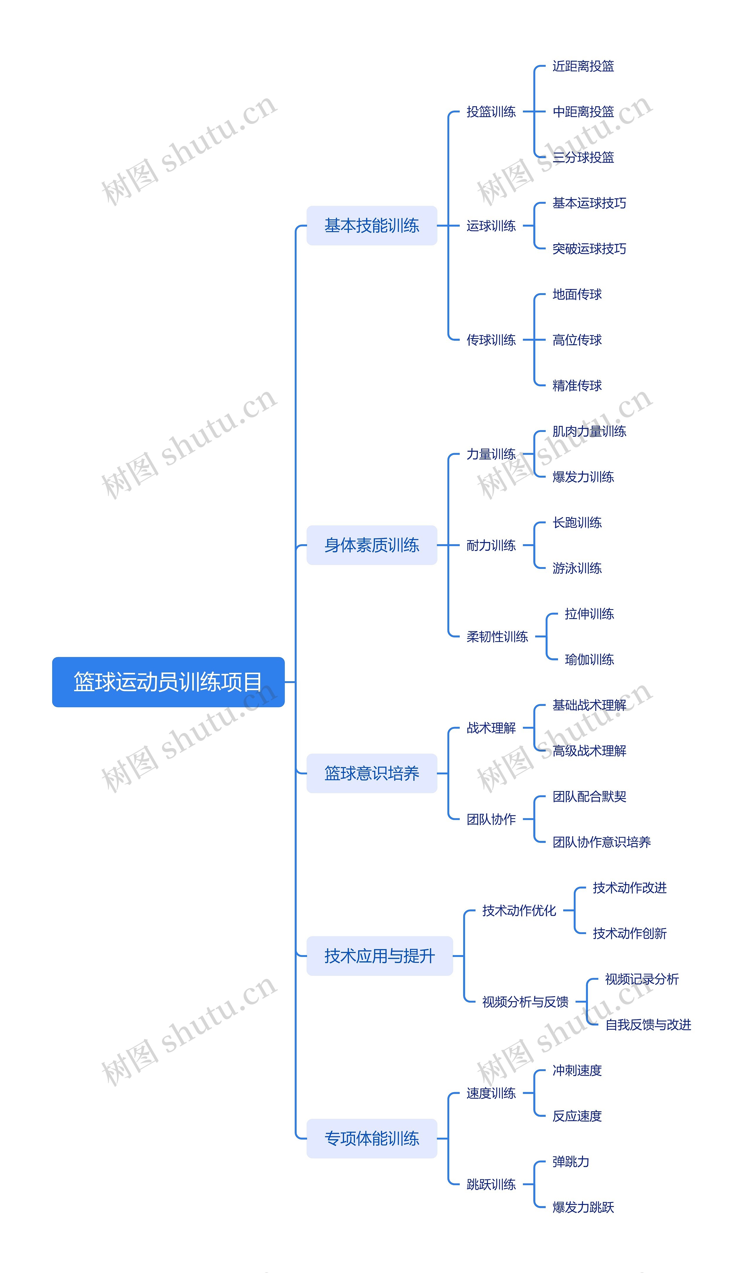 篮球运动员训练项目