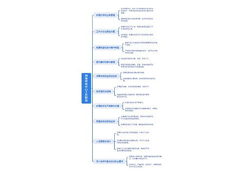 消毒供应中心工作职责思维导图