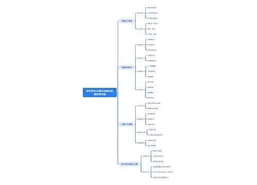 制作高处采摘山核桃的机器思维导图思维导图