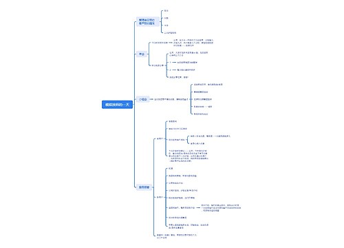 模拟技师的一天思维导图
