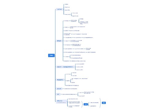 TNBC治疗方案思维导图