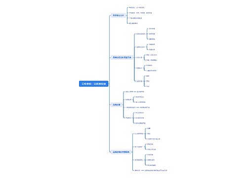 云希美妆：自然美绽放思维导图