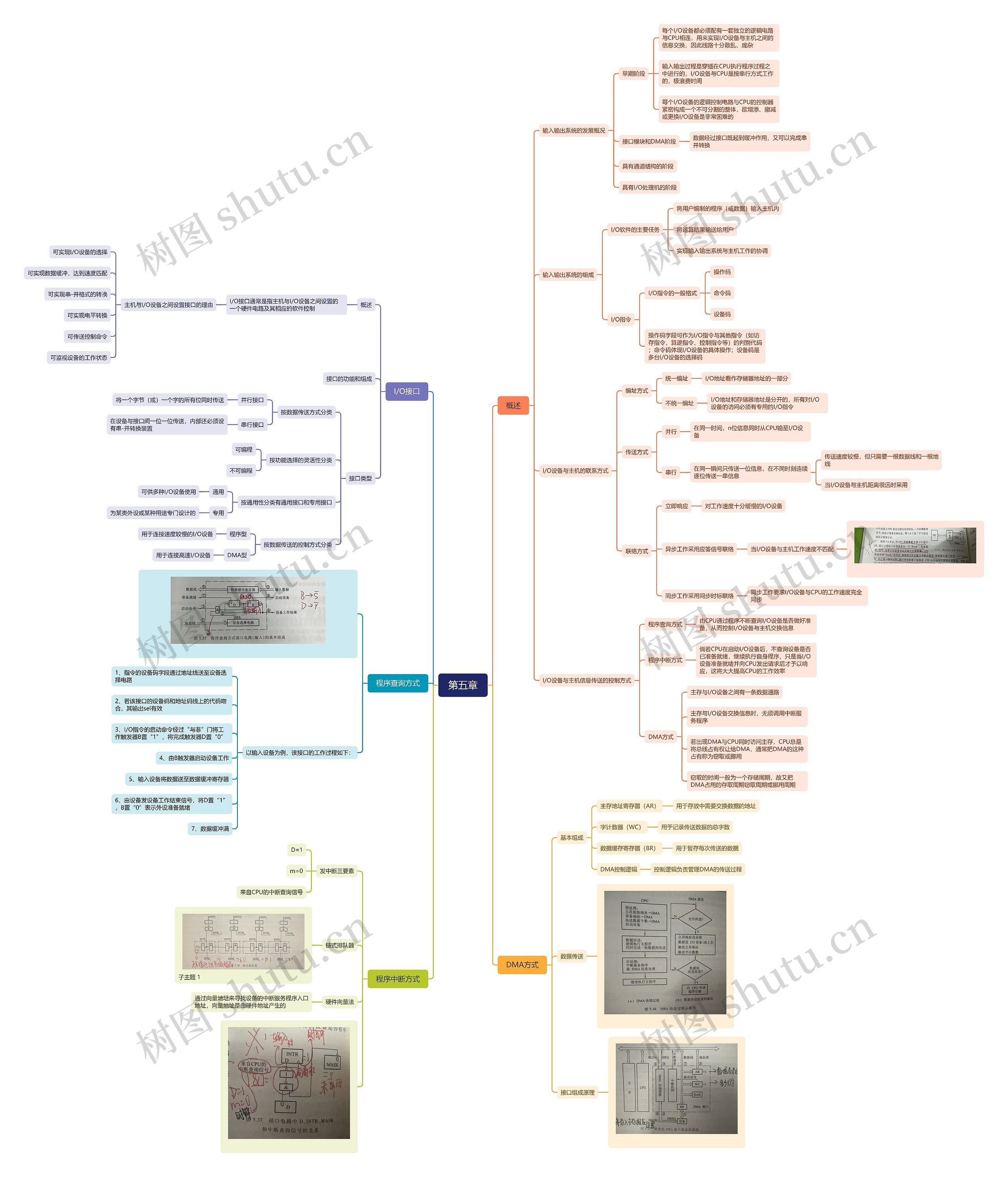 第五章思维导图高清图 第五章思维导图