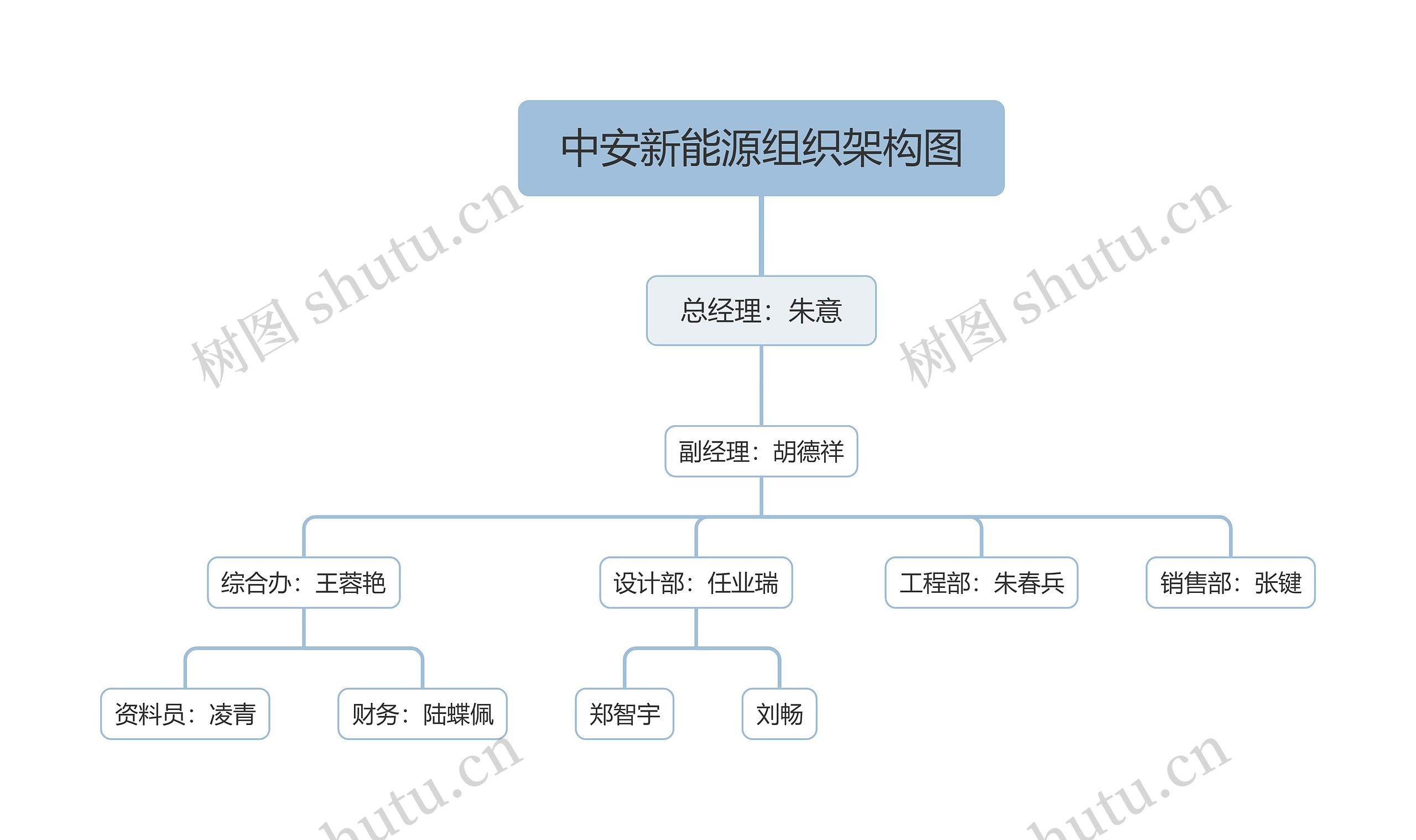 中安新能源组织架构图