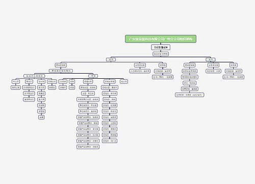 广东壹品慧科技有限公司广州分公司组织架构 广东壹品慧科技有限公司广州分公司组织架构