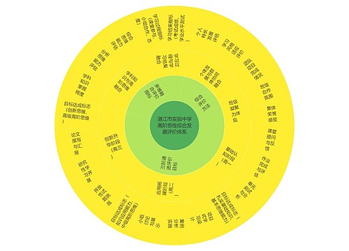 湛江市实验中学高阶思维综合发展评价体系 湛江市实验中学高阶思维综合发展评价体系