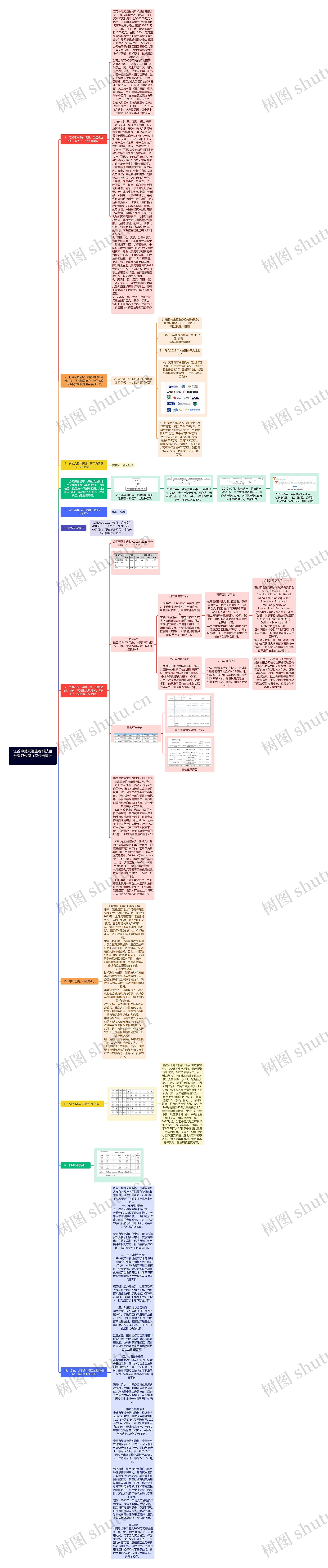 江苏中慧元通生物科技股份有限公司（积分卡审批）思维导图