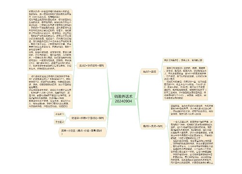 俏盈养话术20240904思维导图