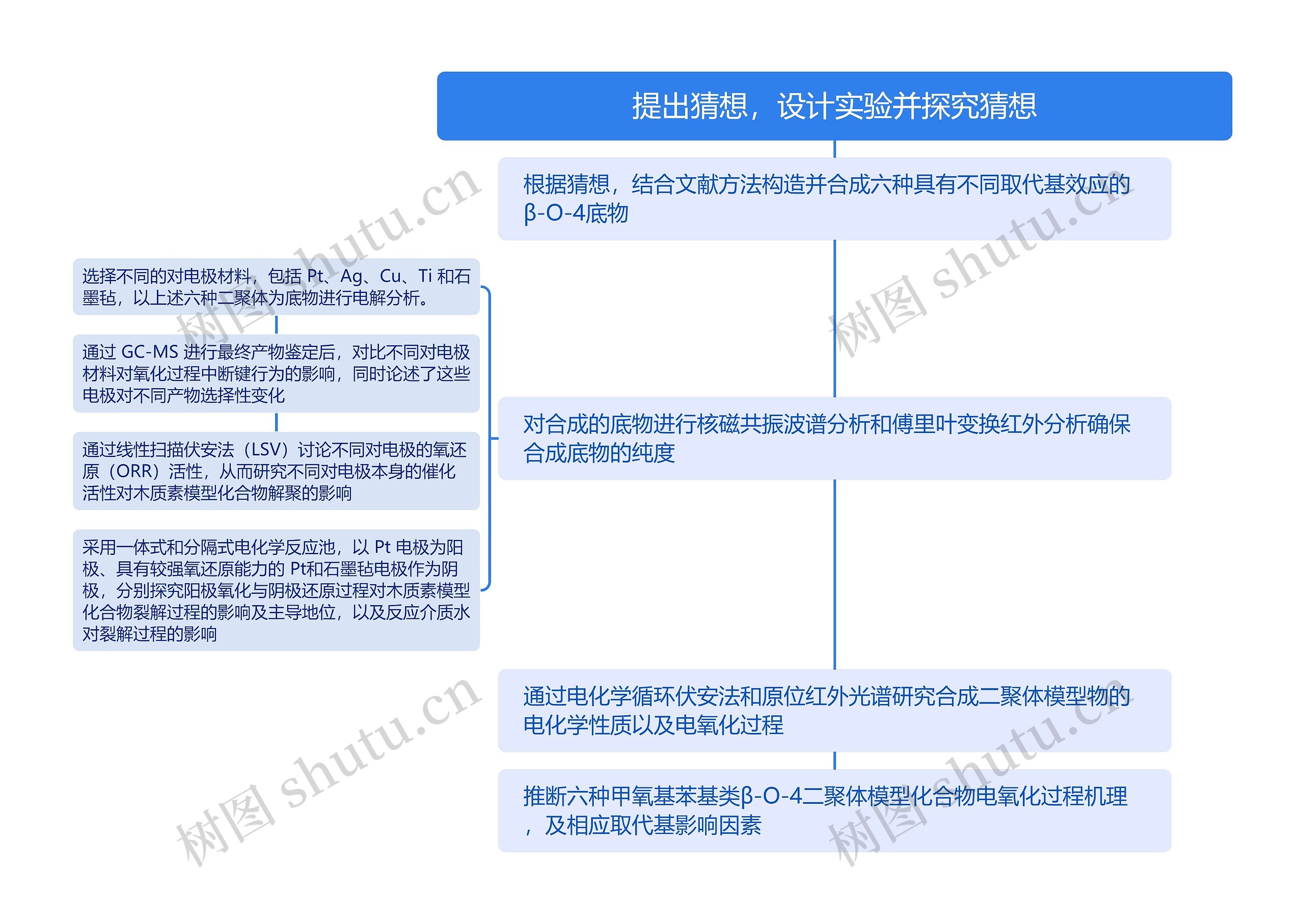 提出猜想，设计实验并探究猜想思维导图