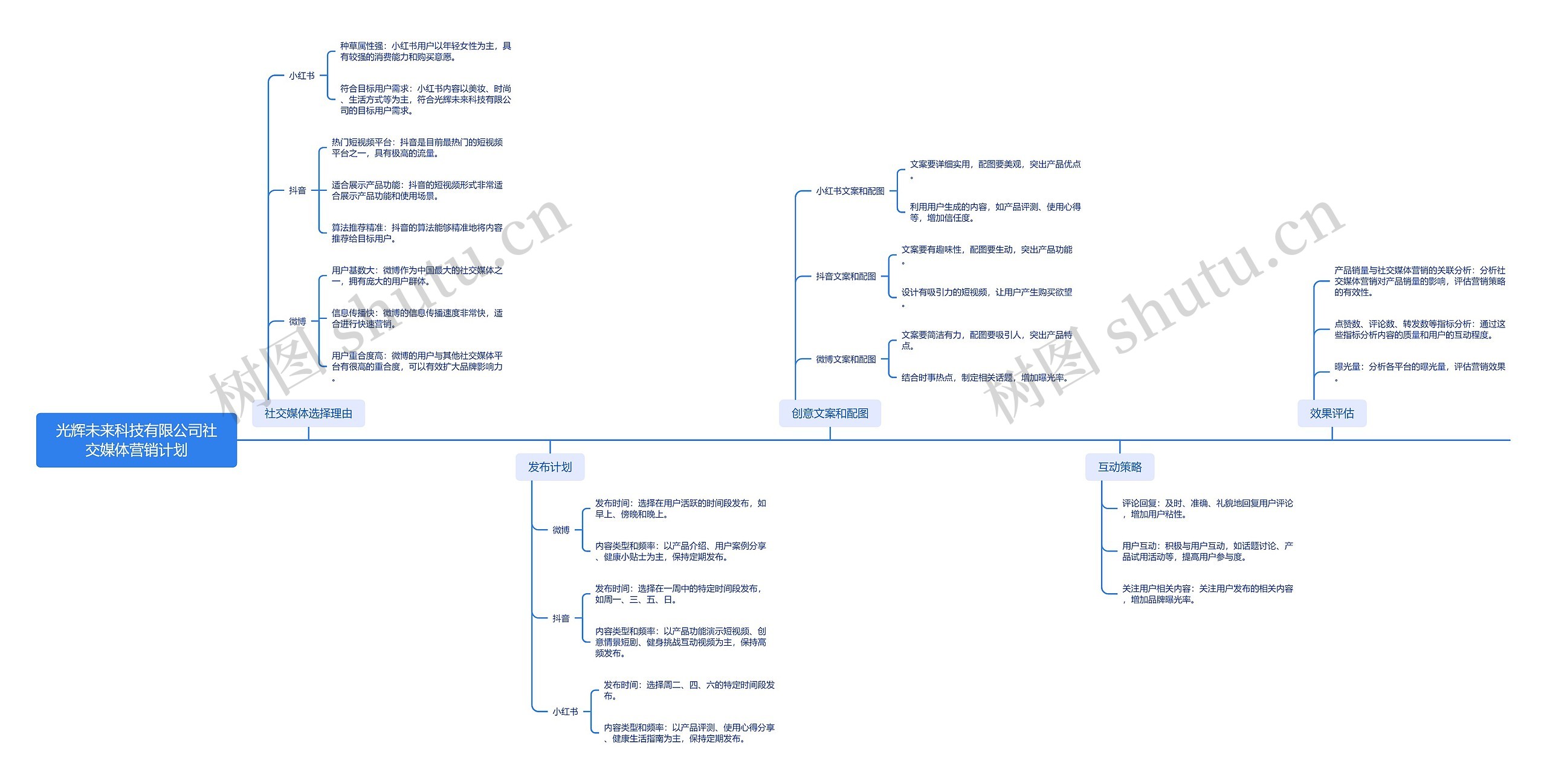 光辉未来科技有限公司社交媒体营销计划