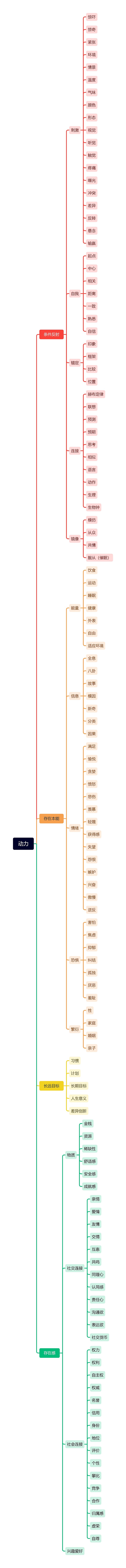 动力思维导图