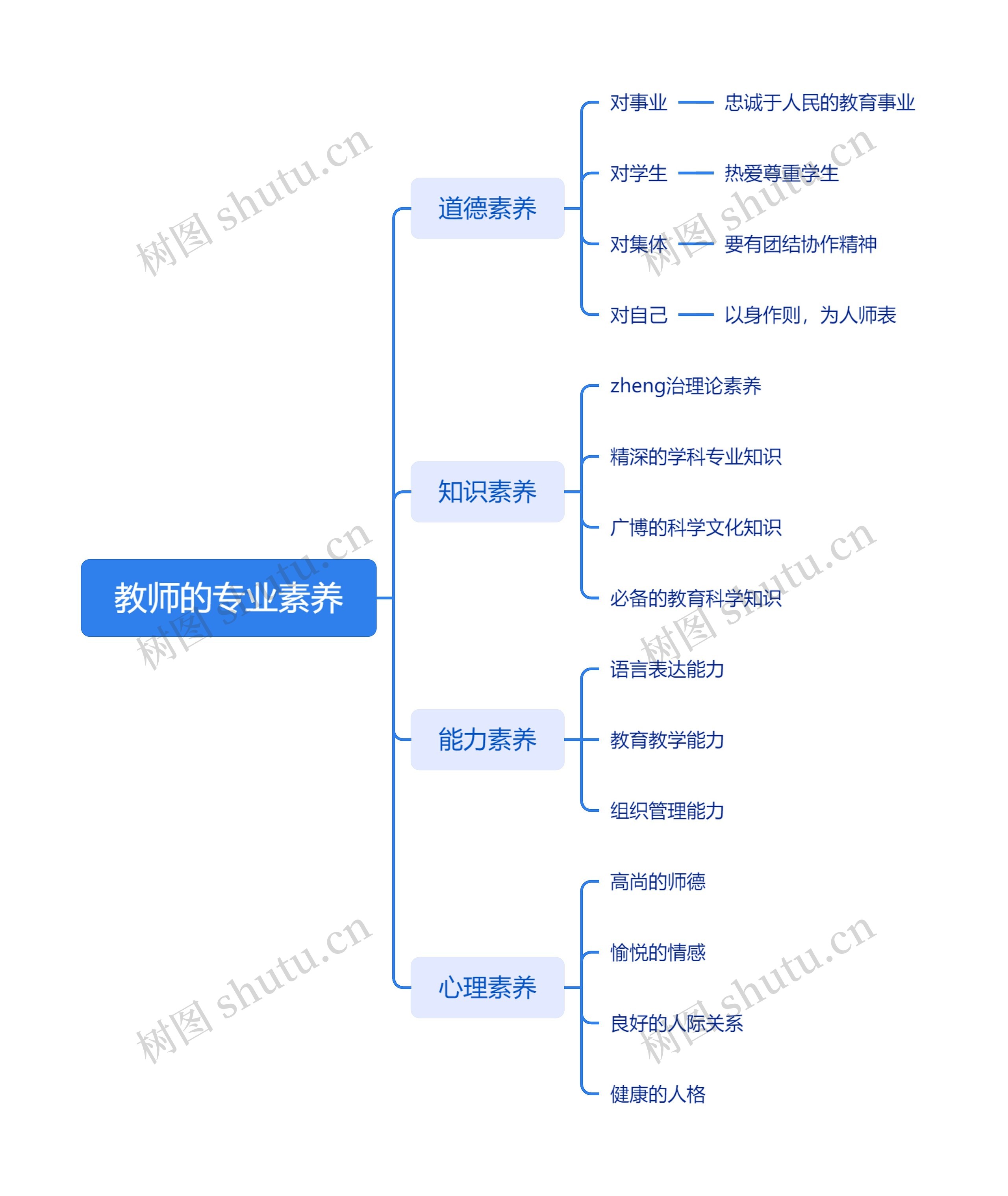 教师的专业素养