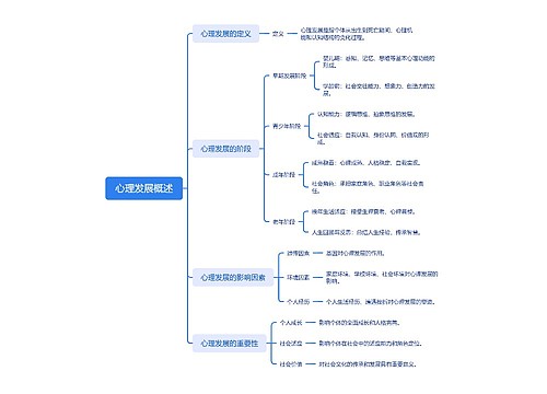 心理发展概述