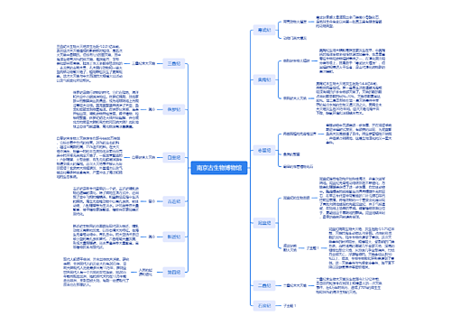 南京古生物博物馆思维导图
