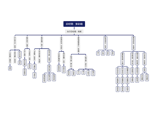 总经理：张彩霞思维导图