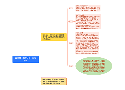 大事故（保险公司）流程解析