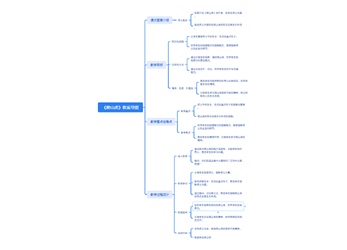 《爬山虎》教案导图