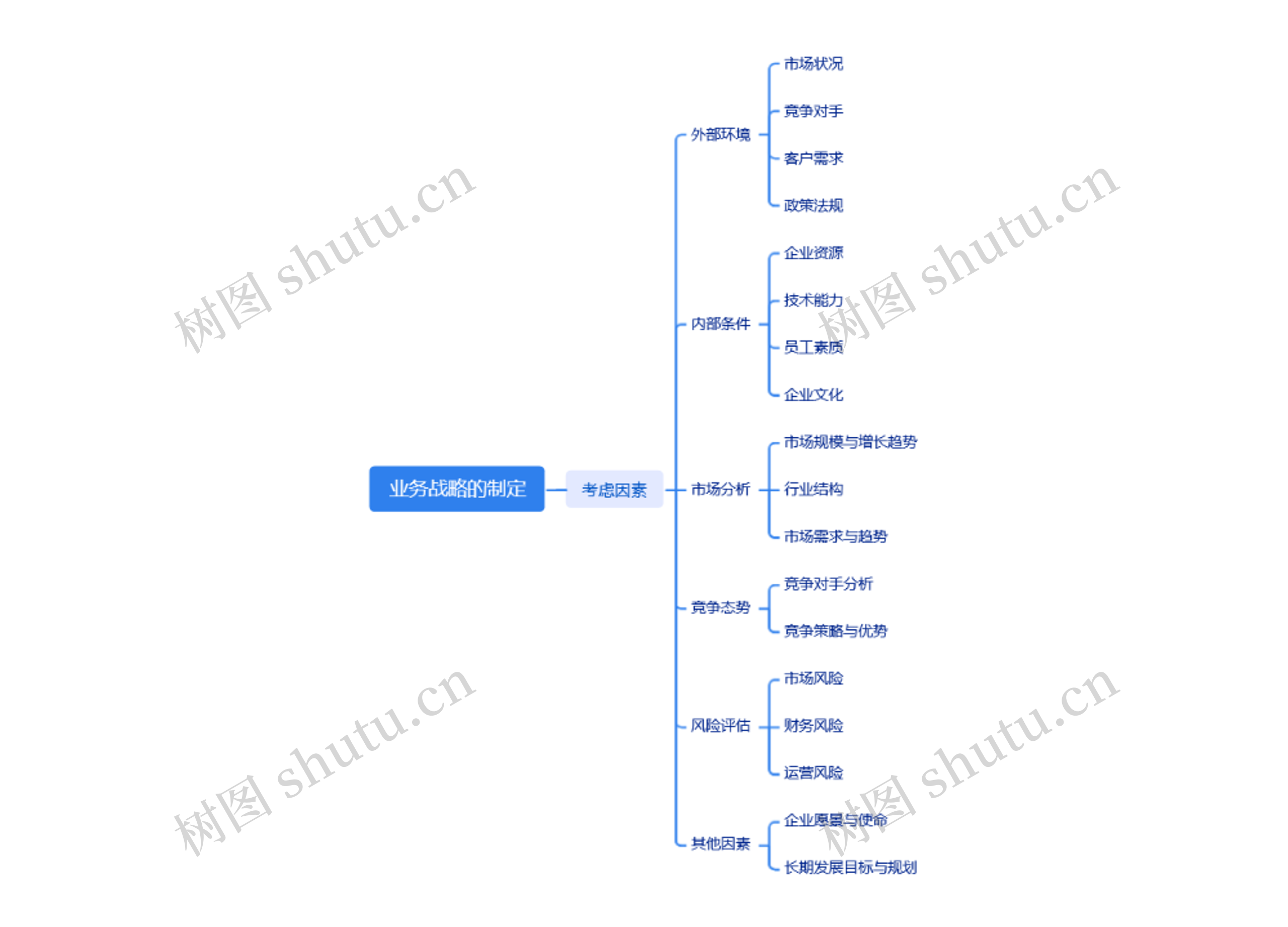 业务战略的制定