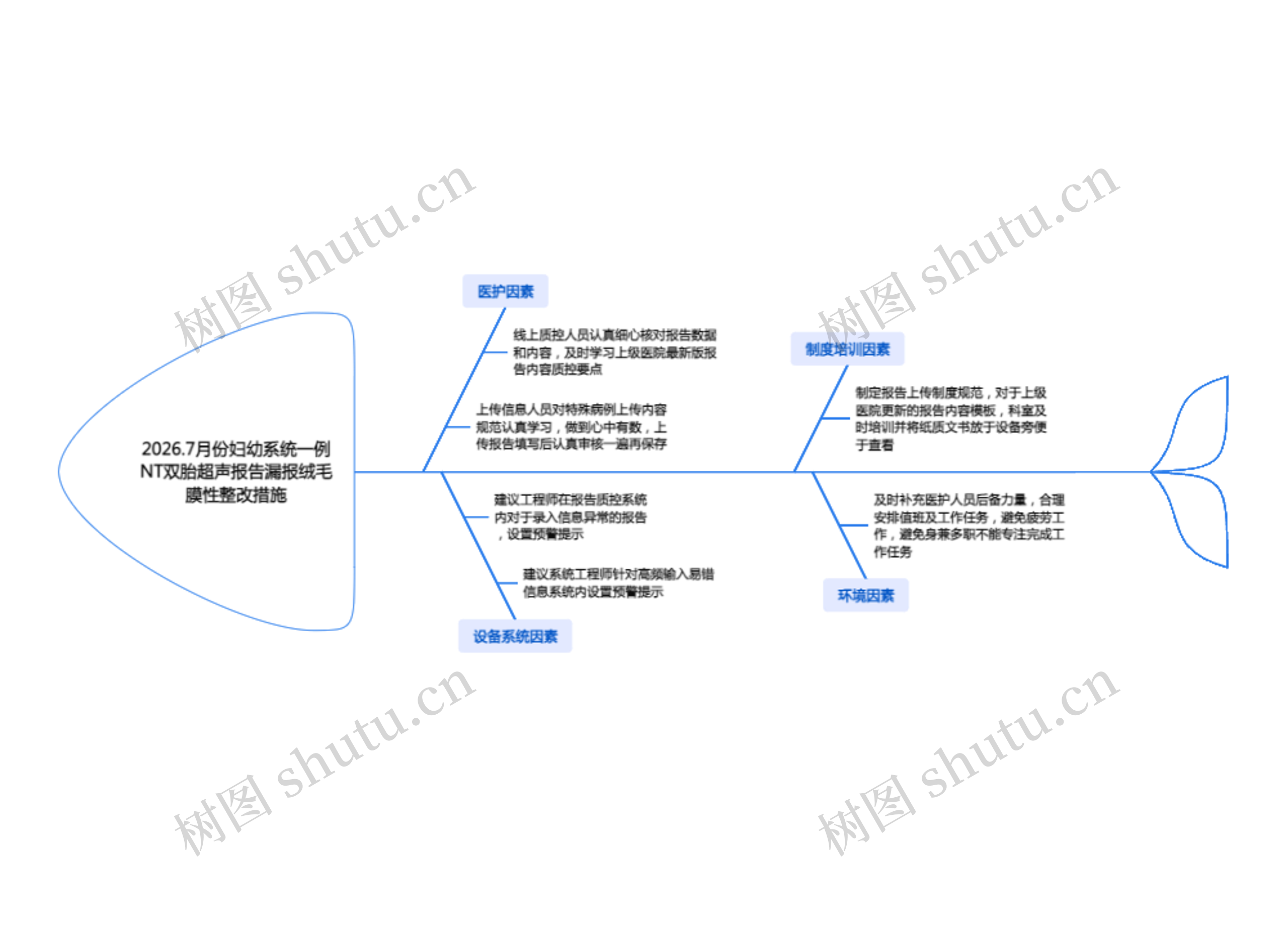 2026.7月份妇幼系统一例NT双胎超声报告漏报绒毛膜性整改措施